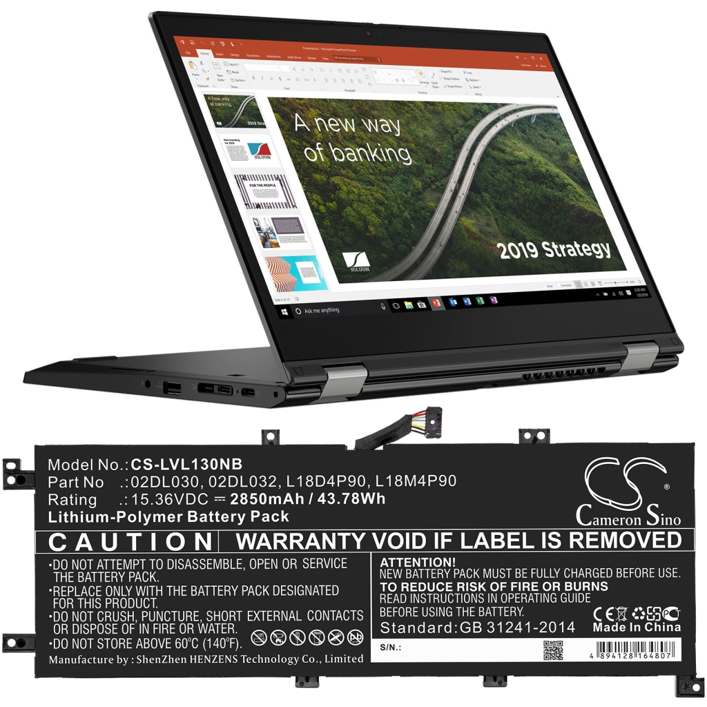 Battery Replaces L18D4P90