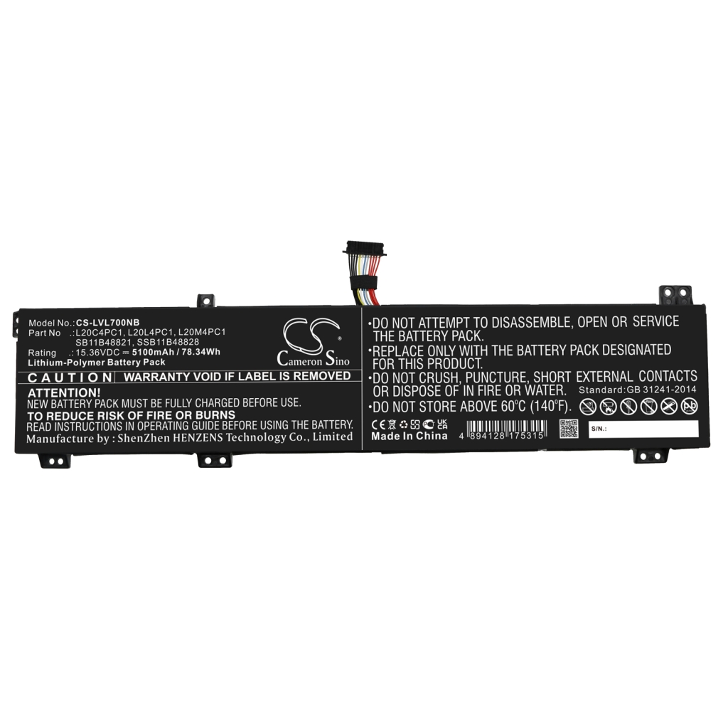 Battery Replaces SSB11B48828