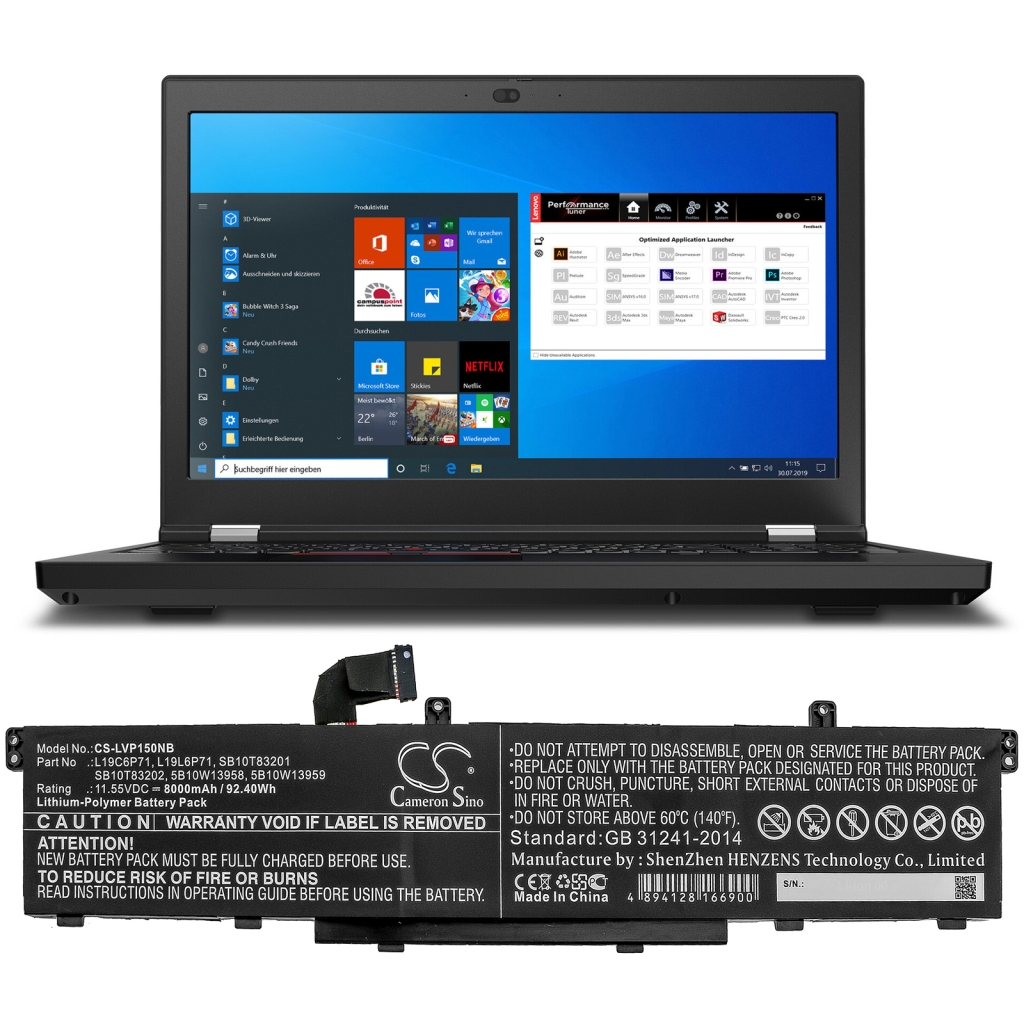 Lenovo ThinkPad P15 Gen 1 20STS0HW00