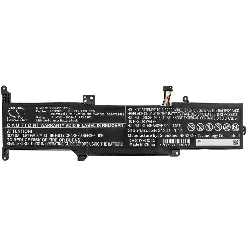 Battery Replaces L19L3PF5