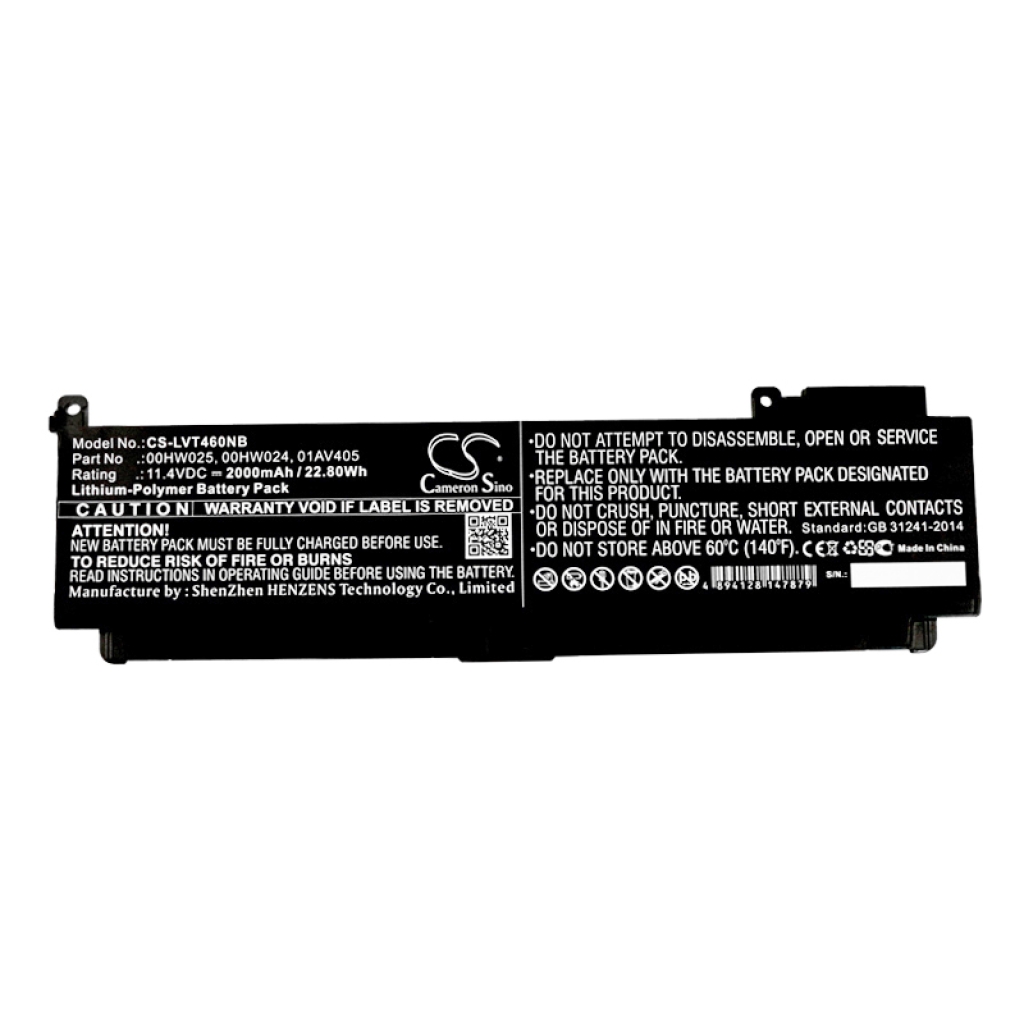 Battery Replaces 00HW024