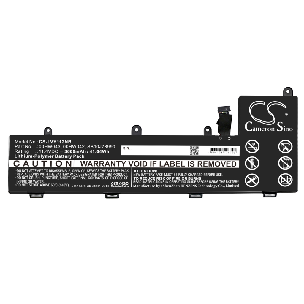 Battery Replaces 00HW043