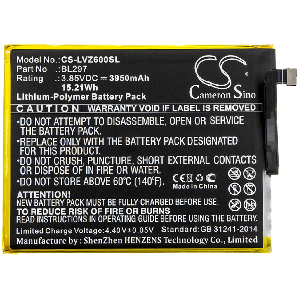 Battery Replaces BL297