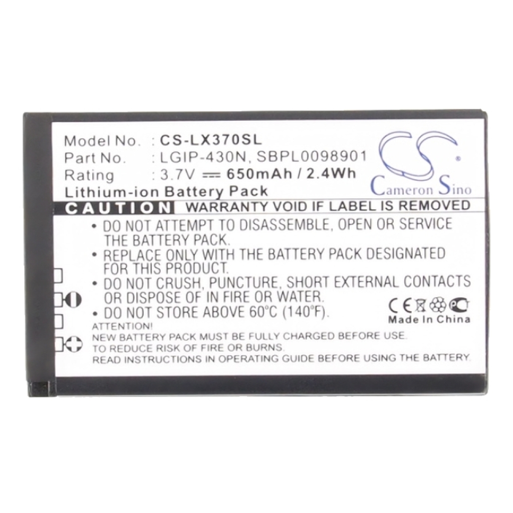 Mobile Phone Battery LG GS290