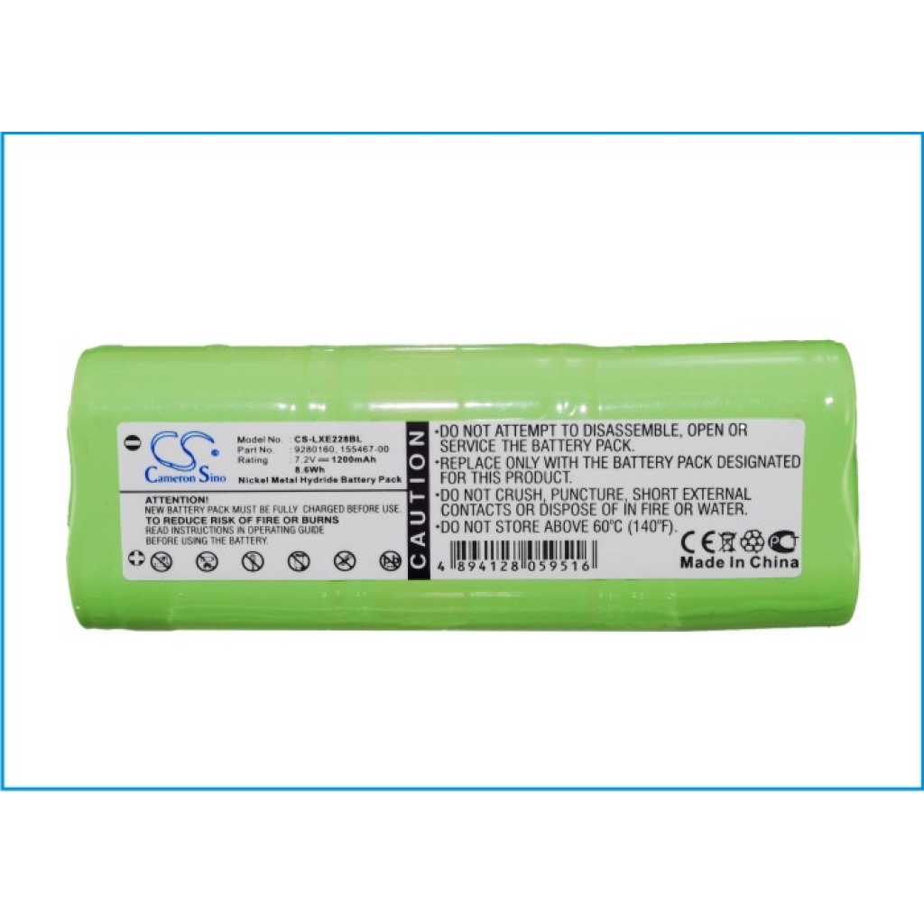 BarCode, Scanner Battery Trilithic CS-LXE228BL
