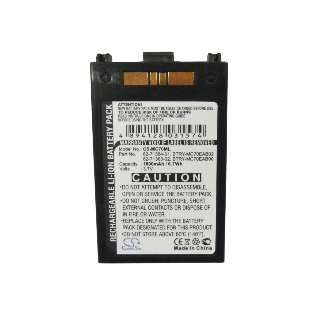 BarCode, Scanner Battery Symbol MC7506