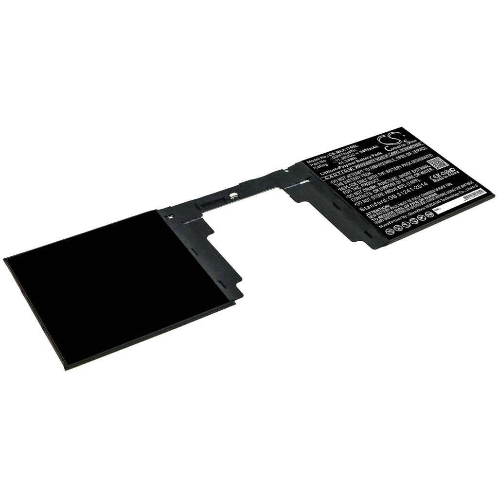 Compatible battery replacement for Microsoft G3HTA040H