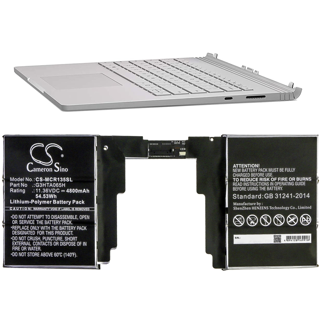 Tablet Battery Microsoft CS-MCR135SL