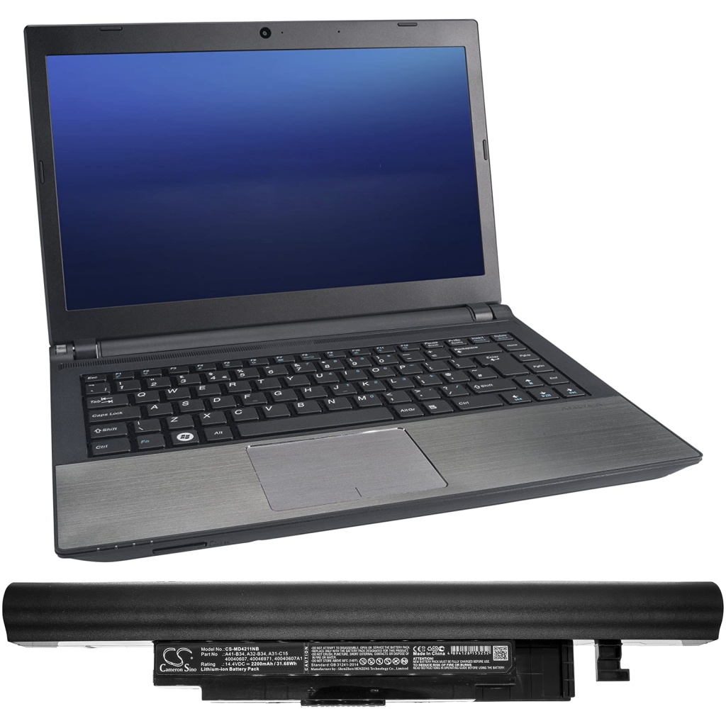 Notebook battery Medion Pegatron C15B(90N0-CN2S310)