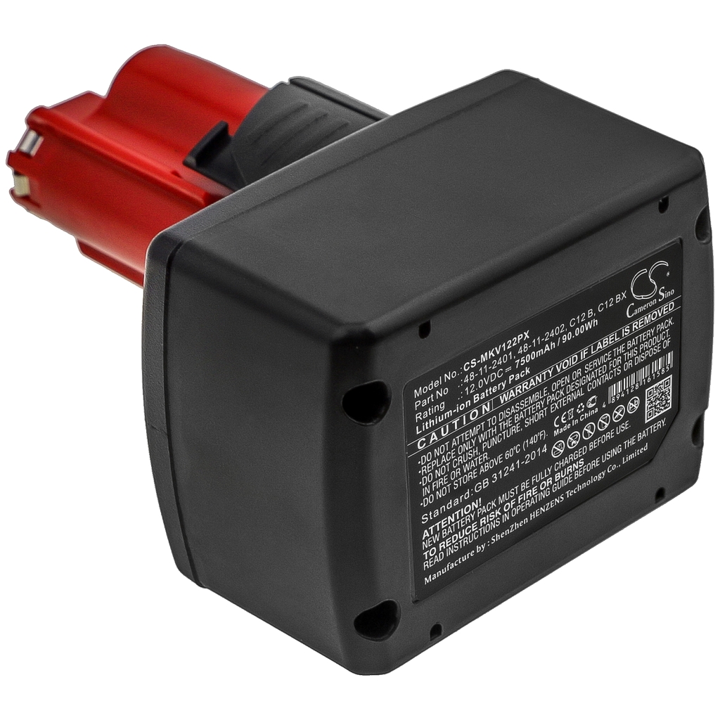 Battery industrial Milwaukee M12 JSSP-0