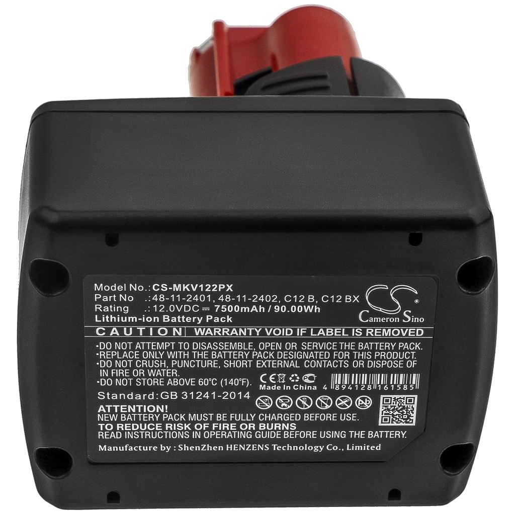 Battery industrial Milwaukee M12 JSSP-0