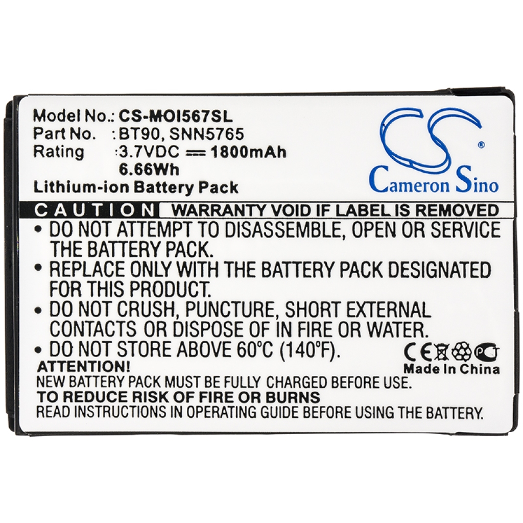 Battery Replaces SNN5759