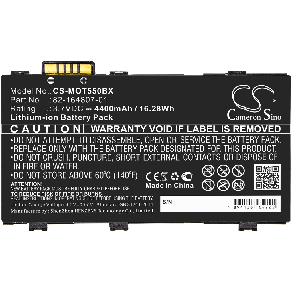 BarCode, Scanner Battery Symbol MC36