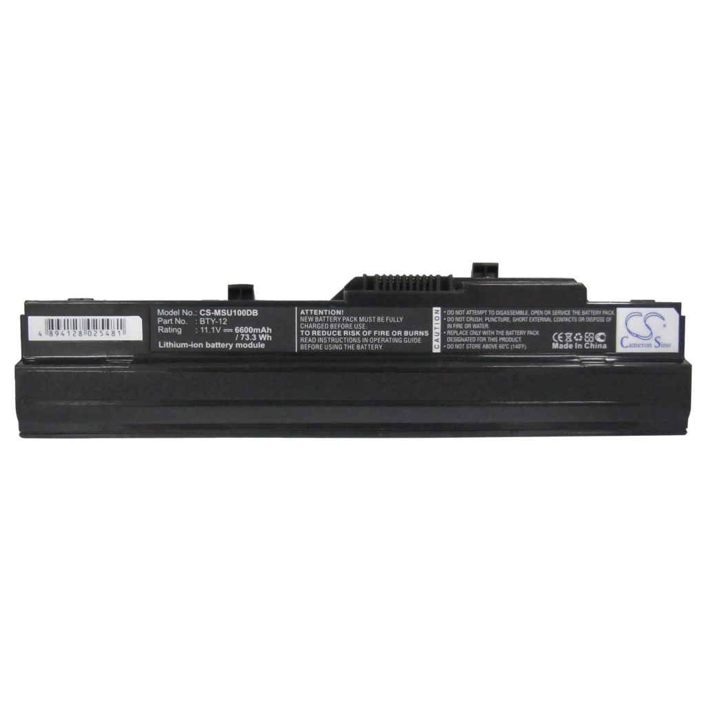 Notebook battery ADVENT CS-MSU100DB