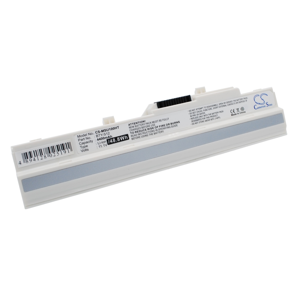 Notebook battery ADVENT CS-MSU100HT