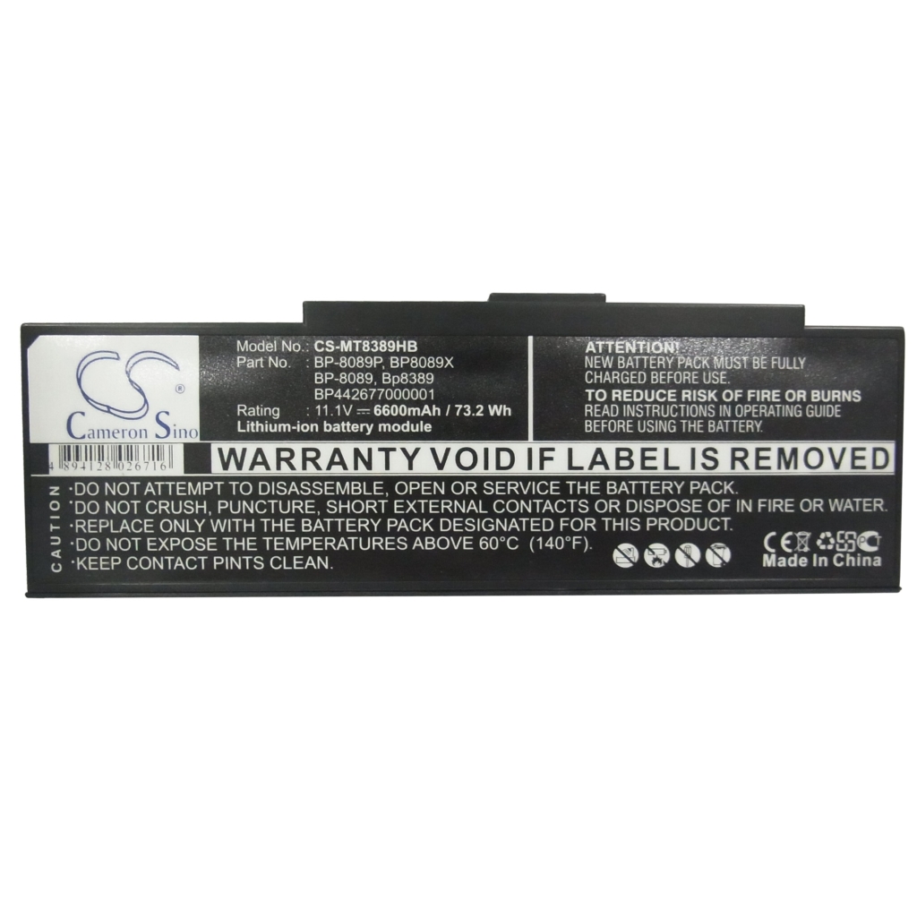 Notebook battery ADVENT 8389