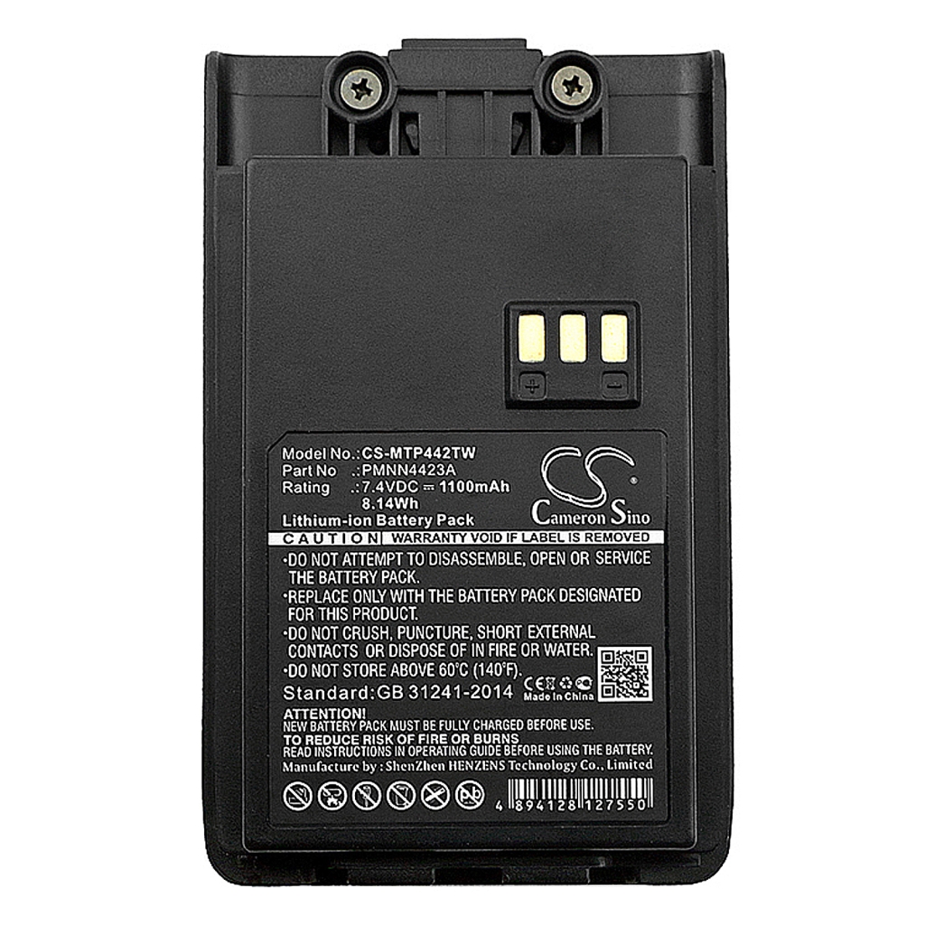 Two-Way Radio Battery Motorola Mag One VZ-9