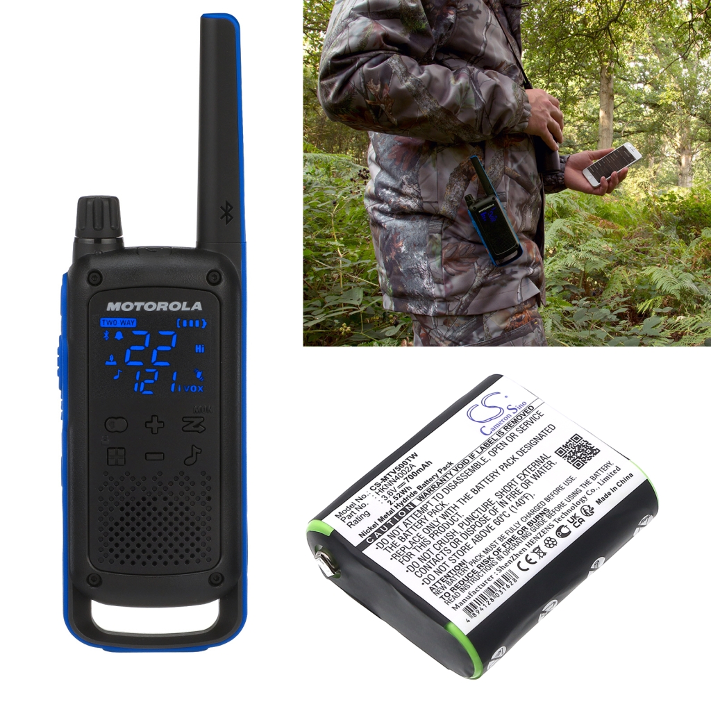 Two-Way Radio Battery Motorola TalkAbout T5200
