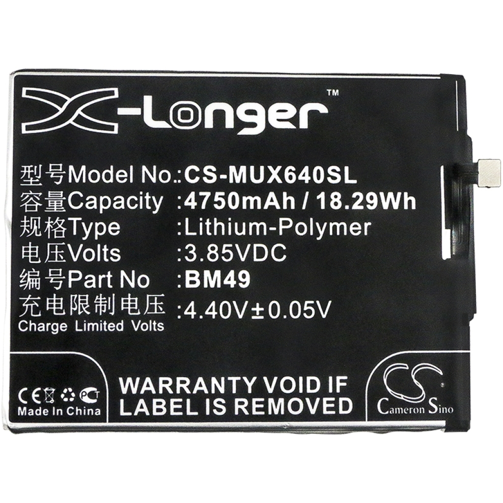 Mobile Phone Battery Xiaomi 2016007