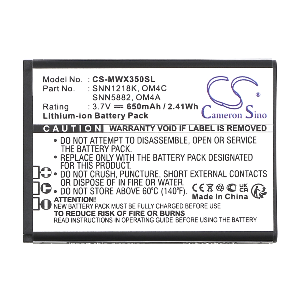 Battery Replaces SNN5882A