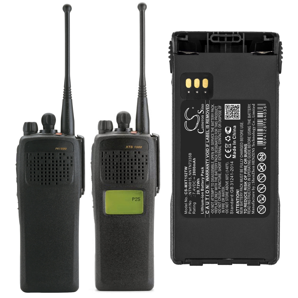 Two-Way Radio Battery Motorola Radius P25