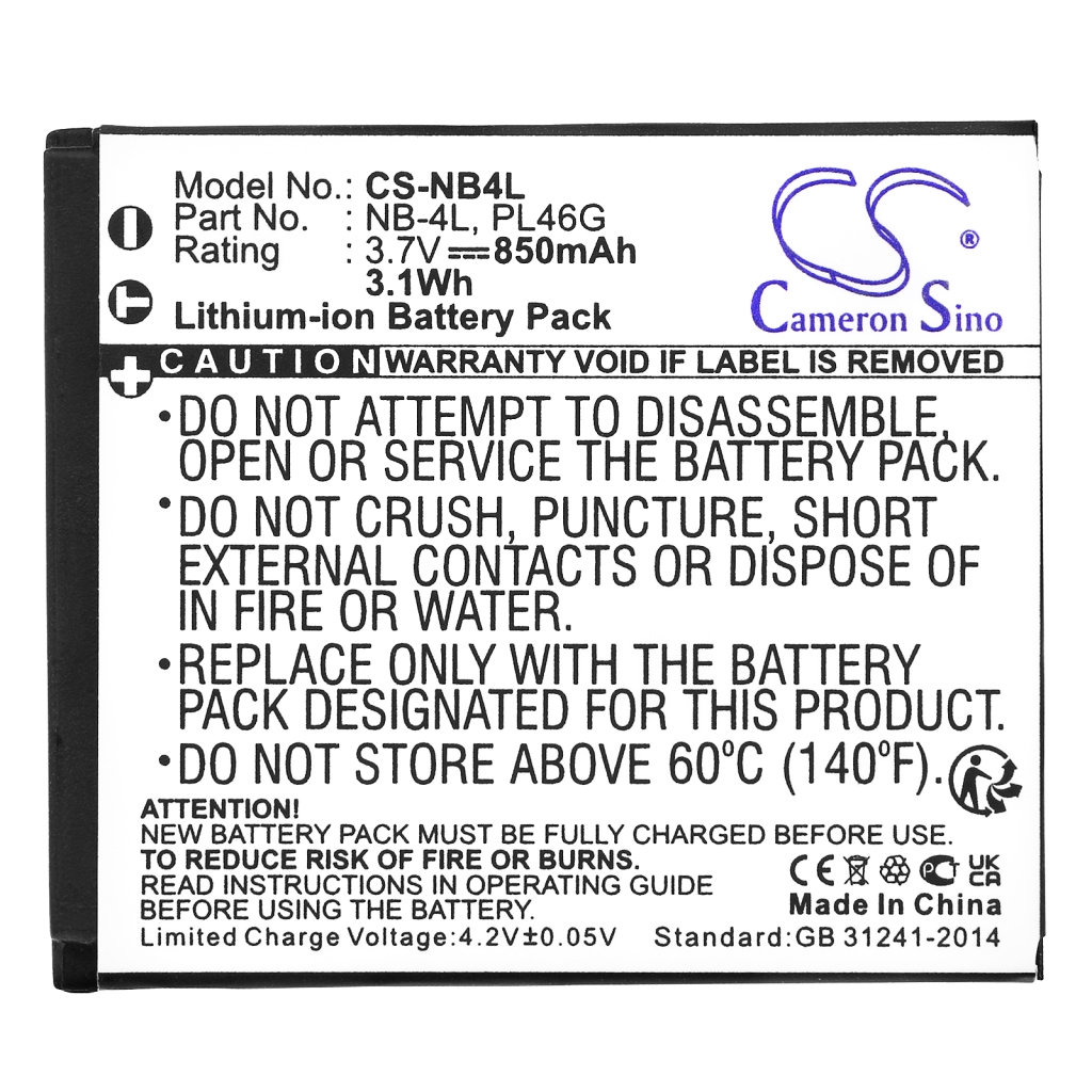 Camera Battery Canon Digital IXUS WIRELESS