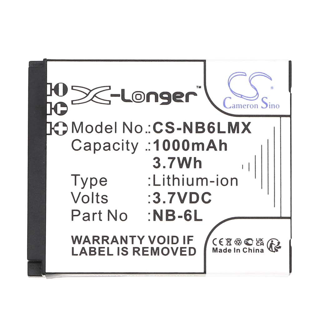 Camera Battery Canon PowerShot D10