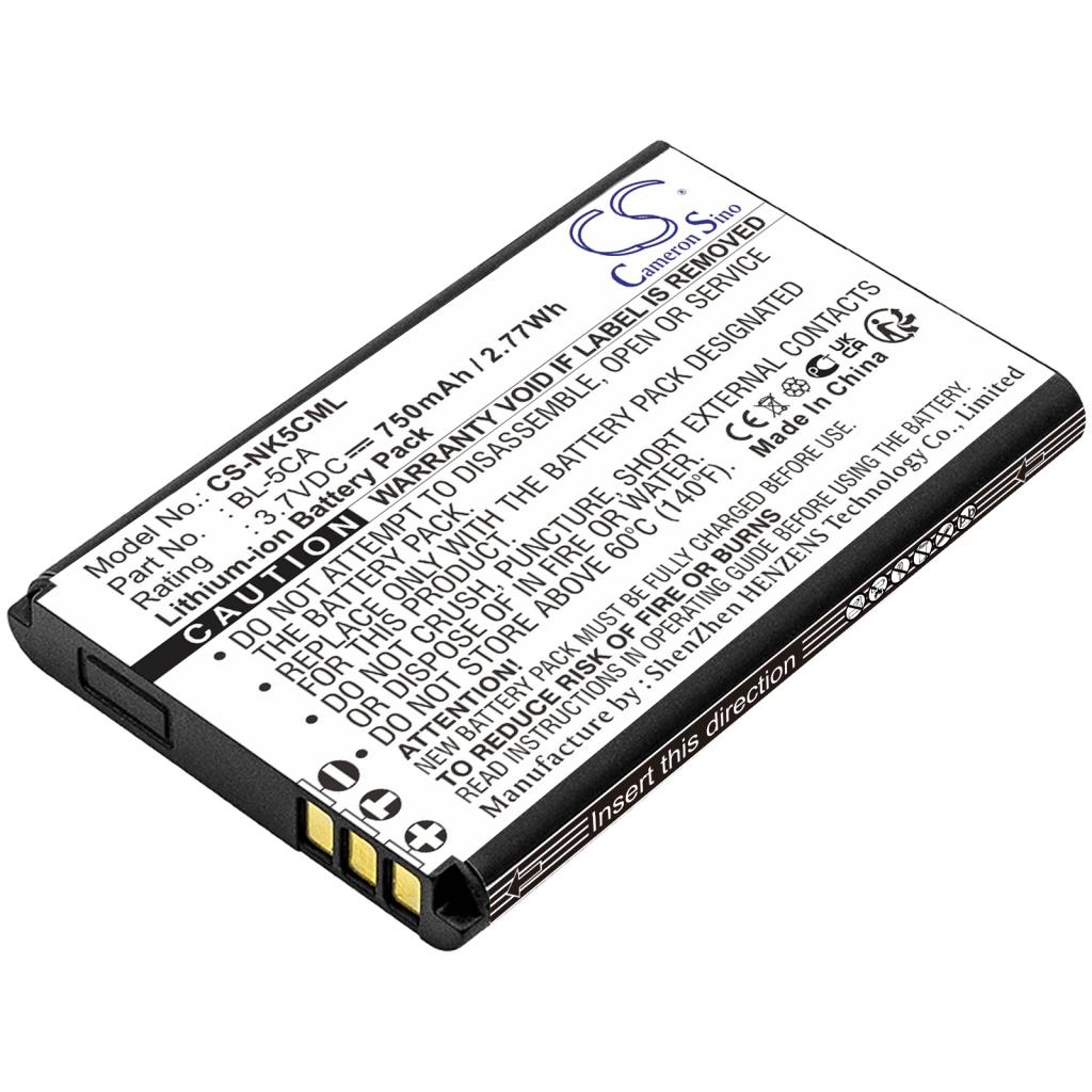 Camera Battery Nokia CS-NK5CML