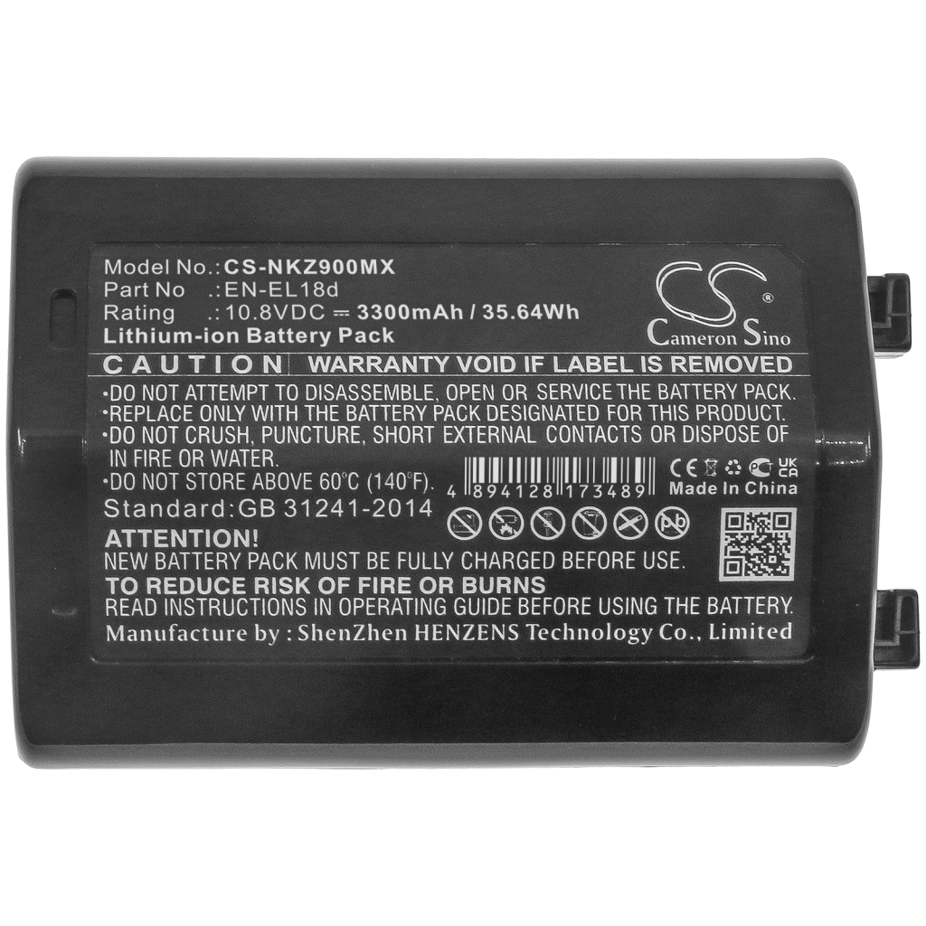 Camera Battery Nikon D6