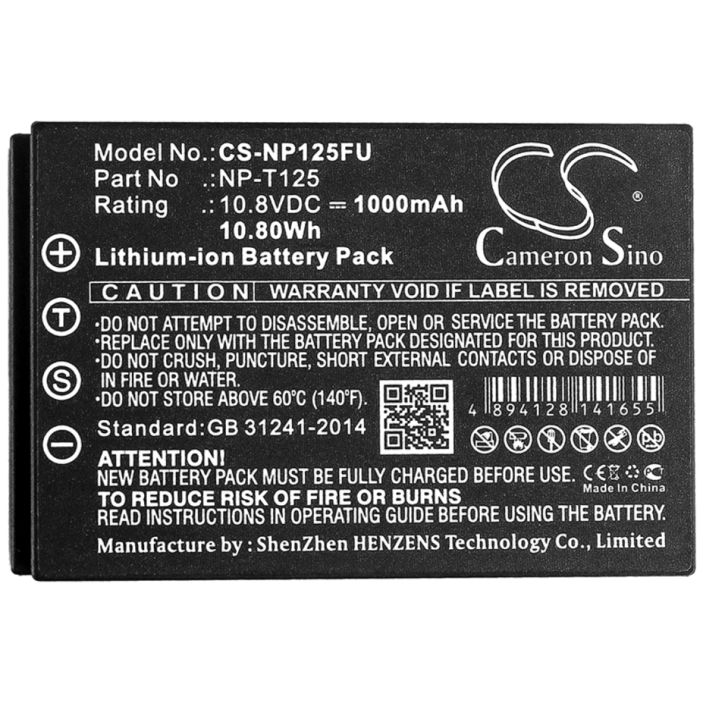 Camera Battery FUJIFILM GFX 50S