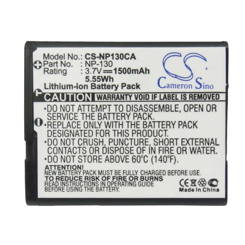 Camera Battery Casio Exilim EX-ZR310RD