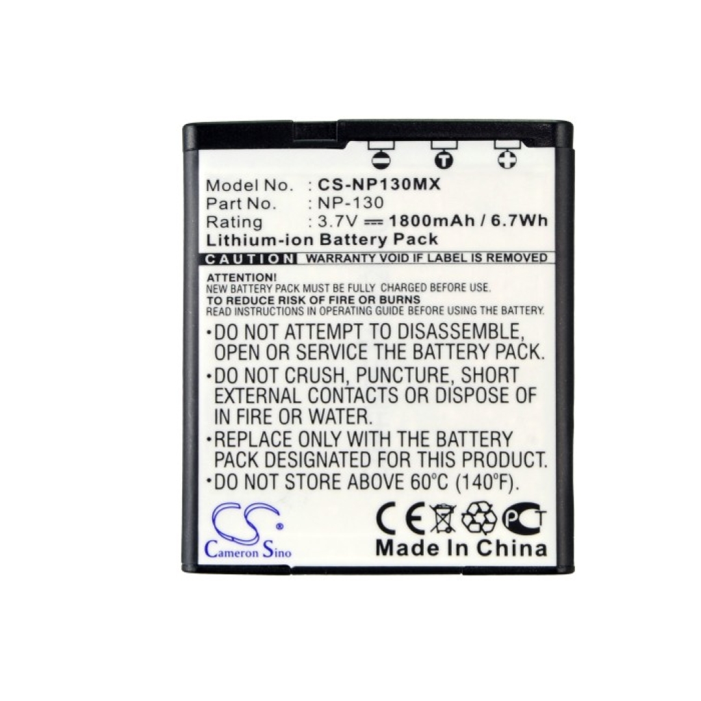 Camera Battery Casio Exilim EX-ZR310GD