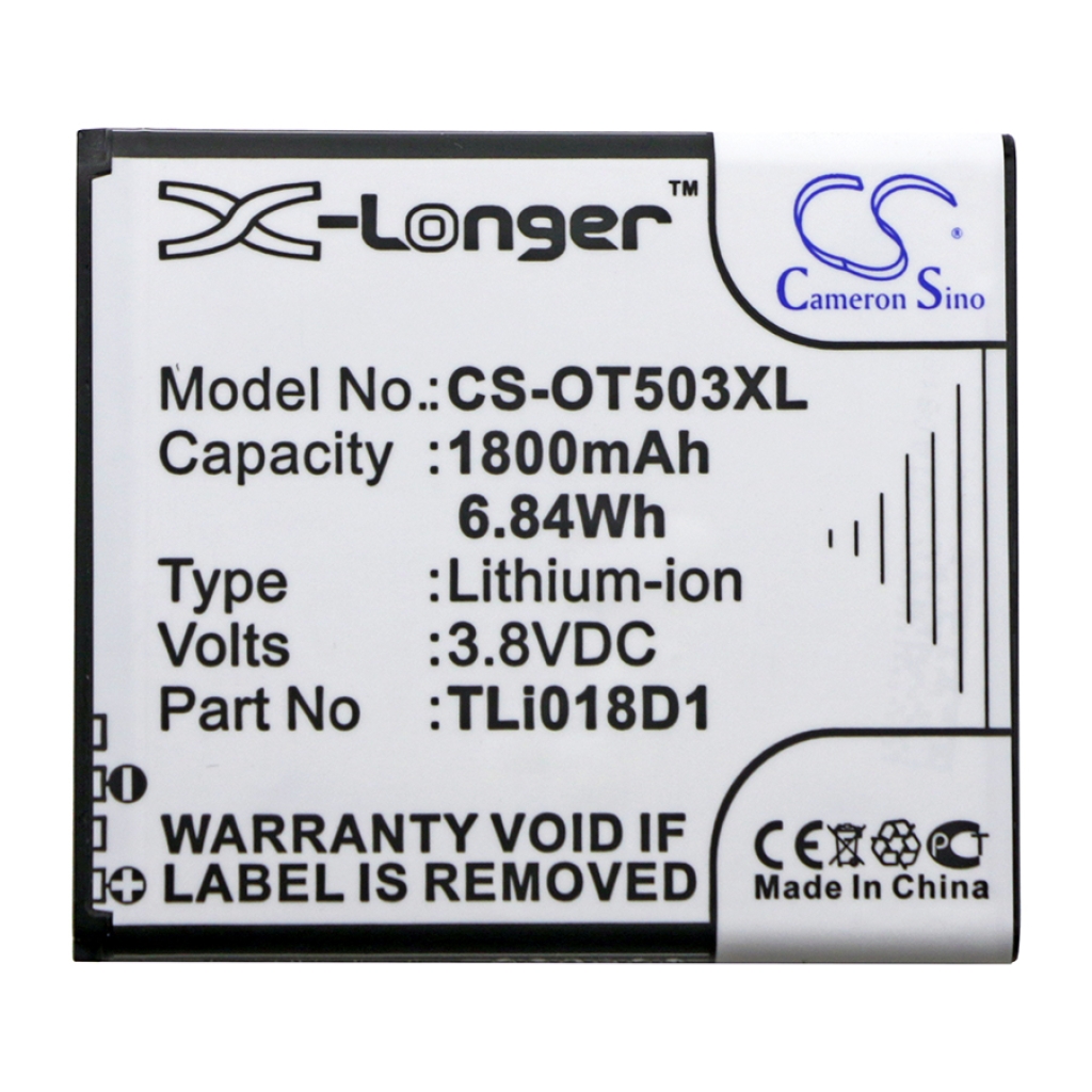 Battery Replaces TLi018D2