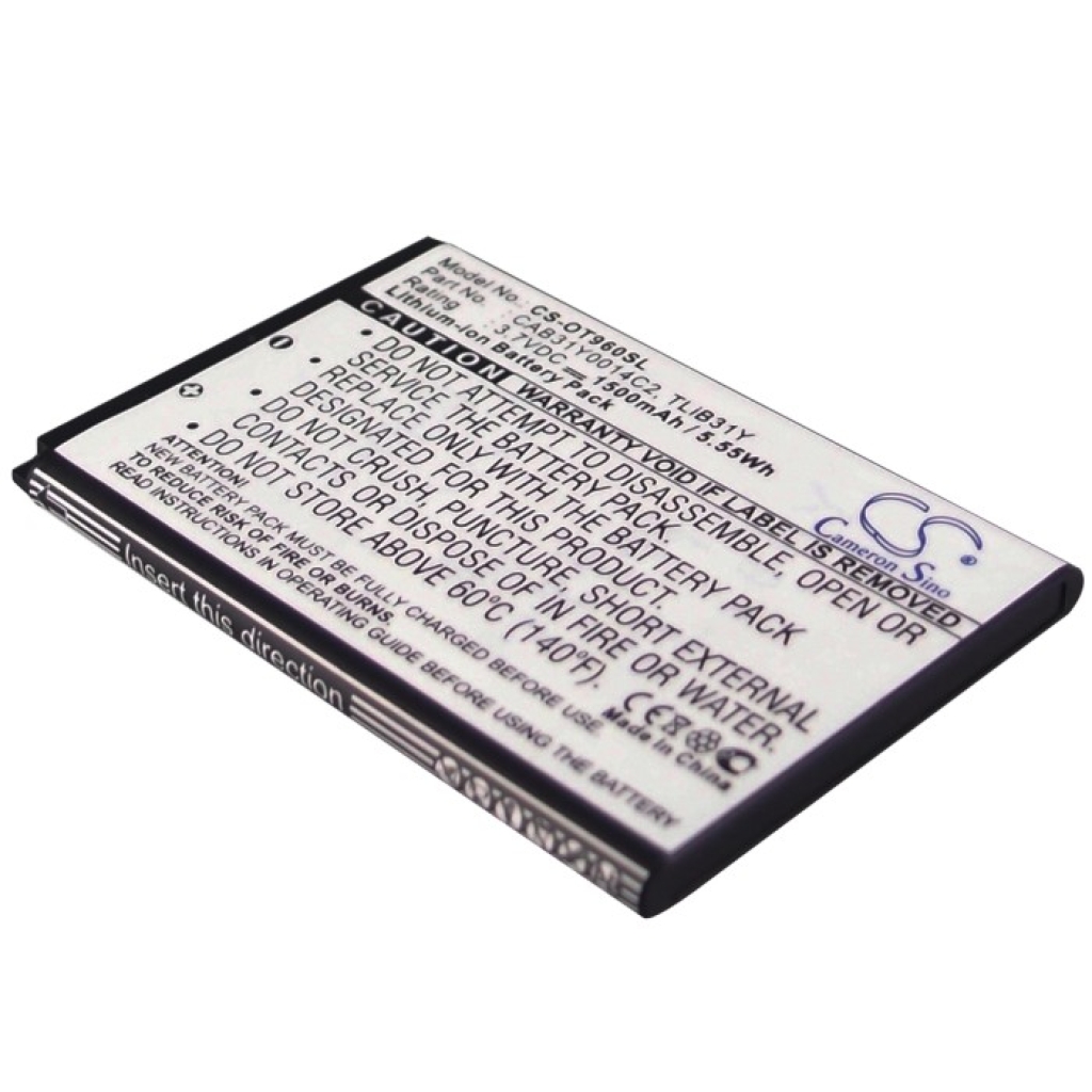 Mobile Phone Battery Alcatel One Touch 960C