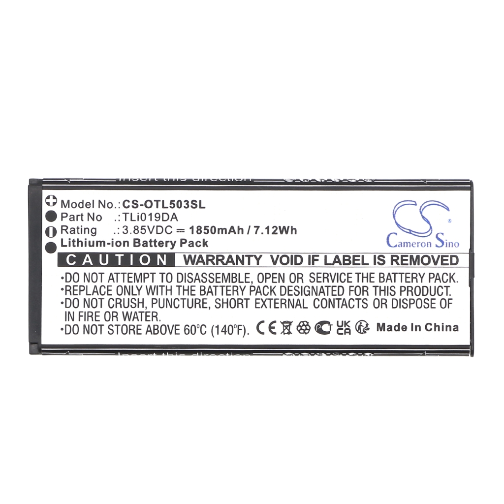 Battery Replaces TLi019DA
