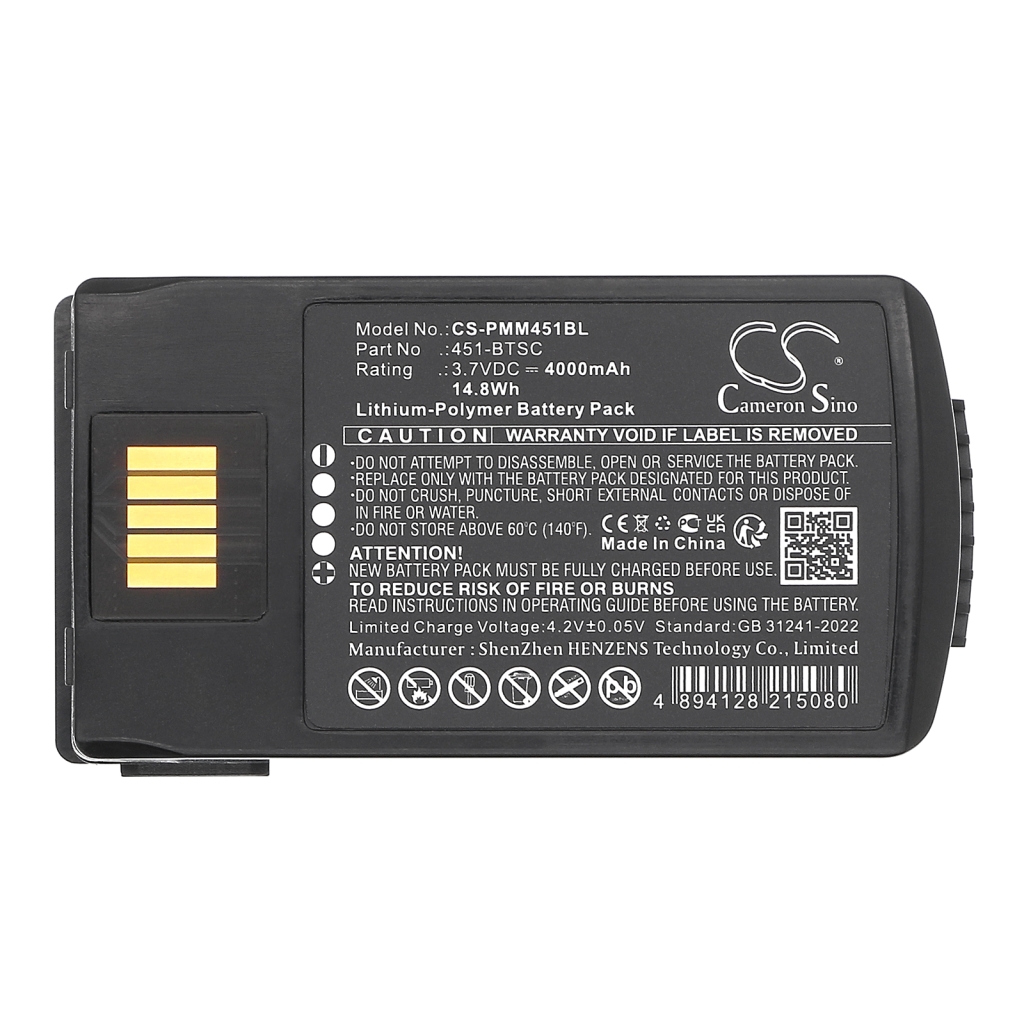 BarCode, Scanner Battery Point mobile CS-PMM451BL