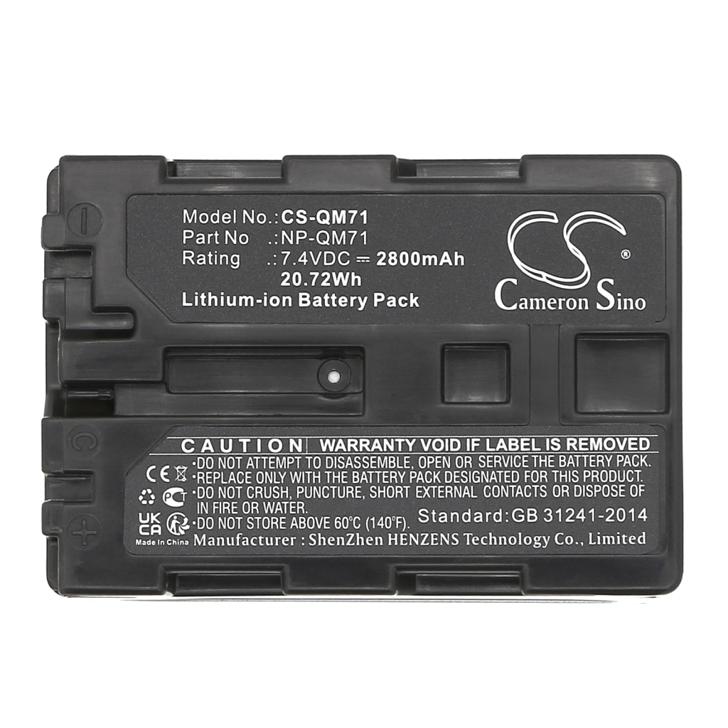 Camera Battery Sony DSR-PDX10