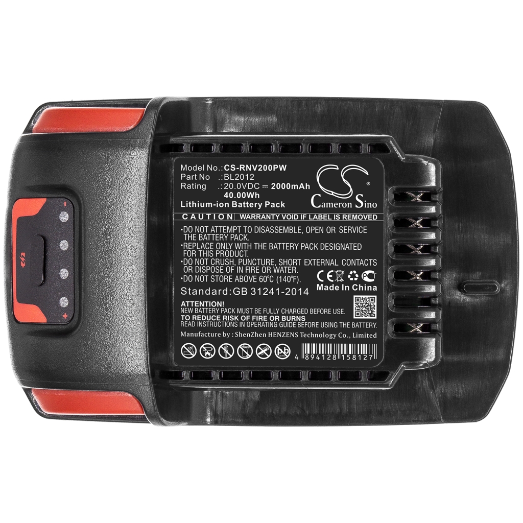 Battery industrial Ingersoll rand Key R3150