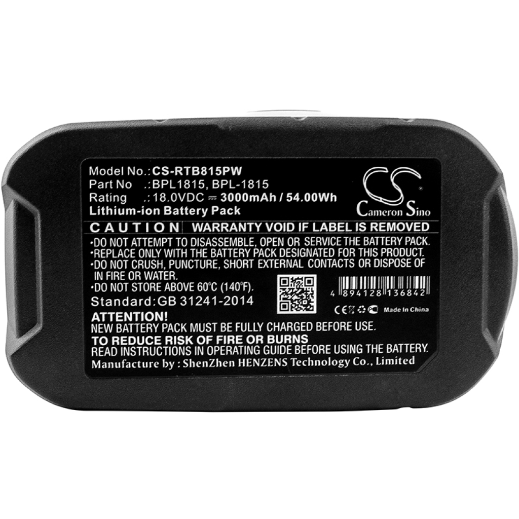Battery industrial Ryobi CJS-180L
