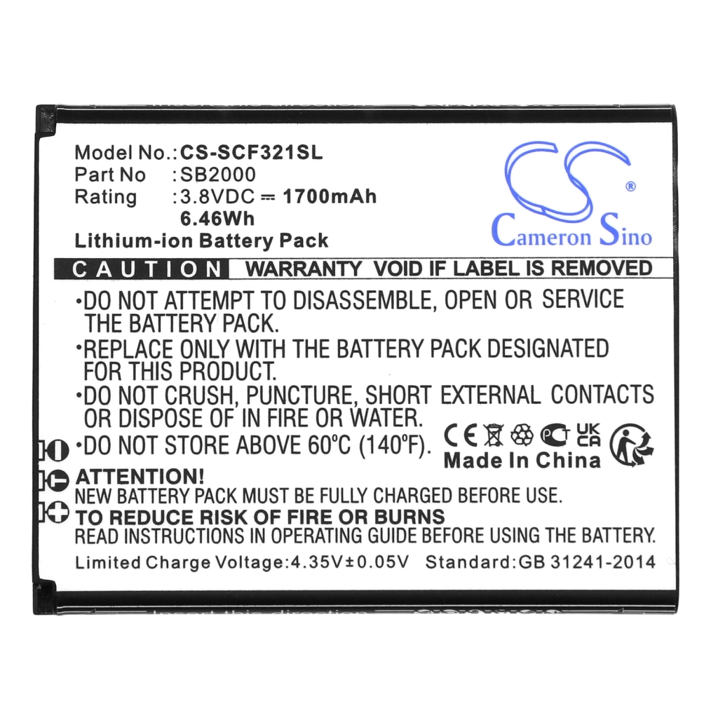 Mobile Phone Battery Schok Flip SC3218B