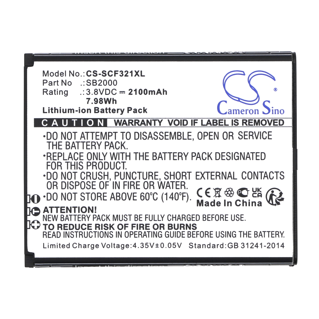 Mobile Phone Battery Schok Flip SC3218B