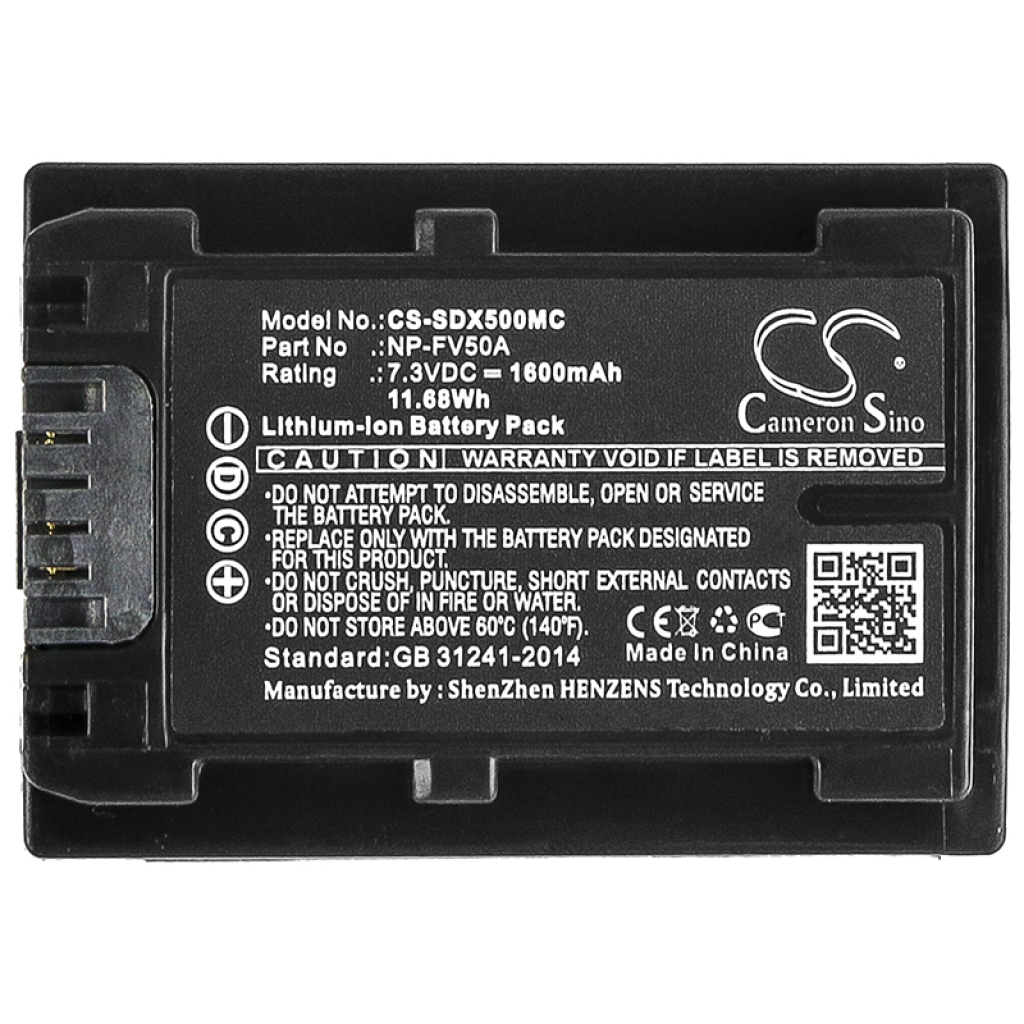 Camera Battery Sony FDR-AXP33