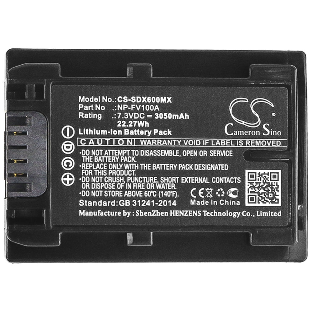 Camera Battery Sony FDR-AXP33