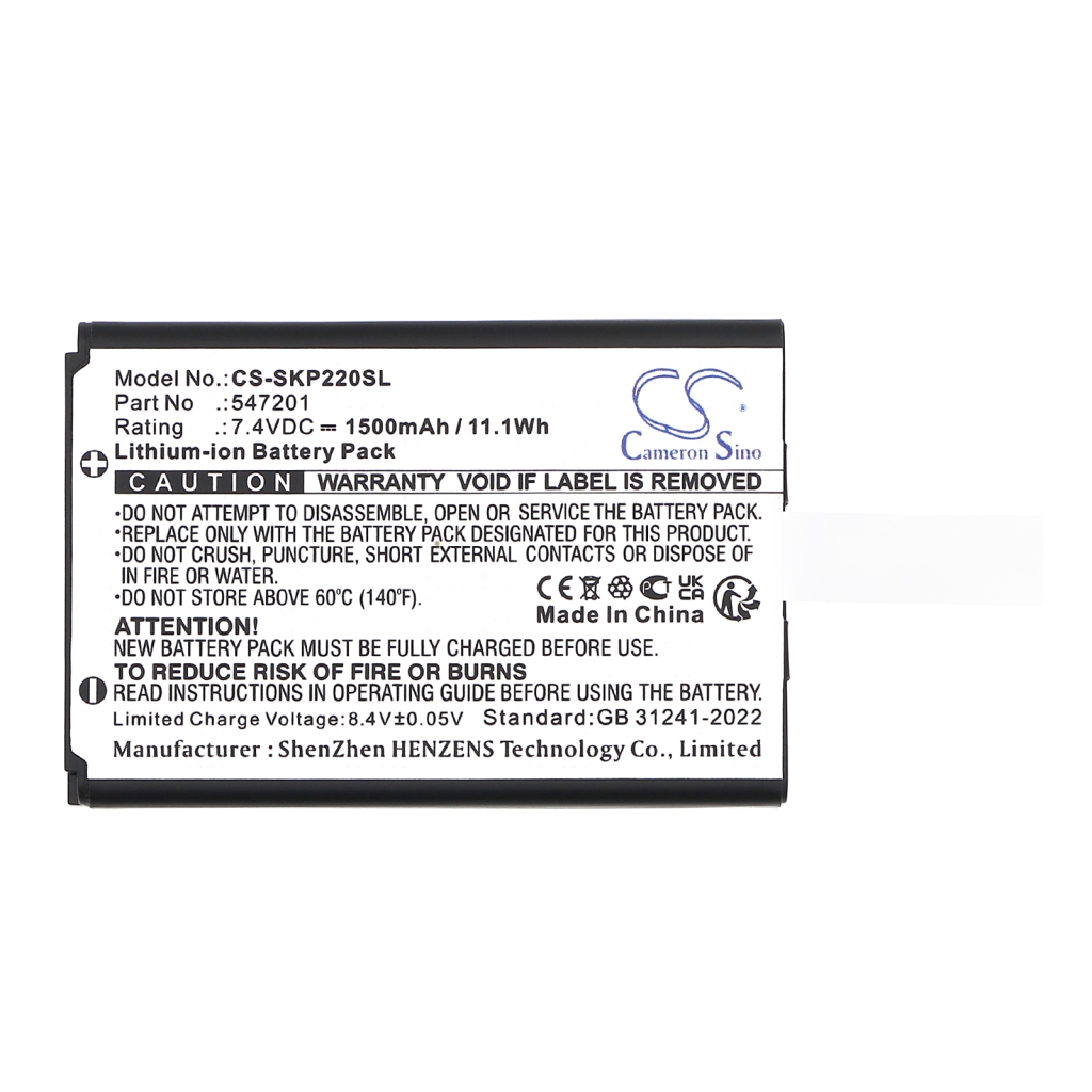 Battery Replaces 547201