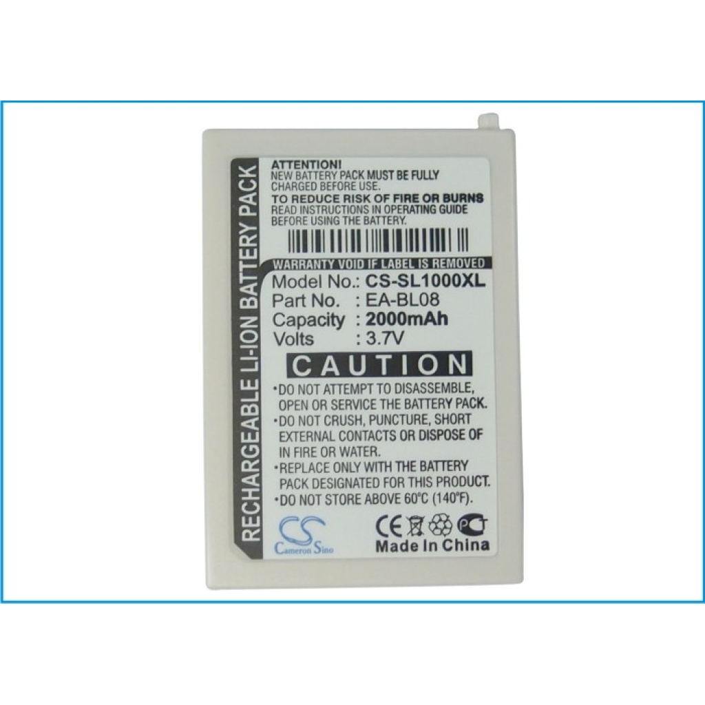 Tablet Battery Sharp Zaurus SL-C1000
