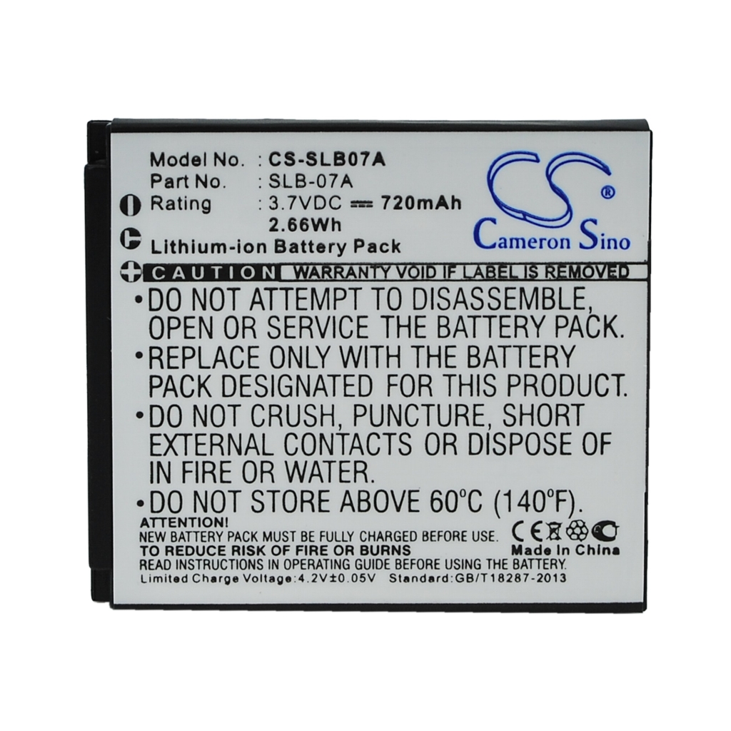 Camera Battery Samsung ST550