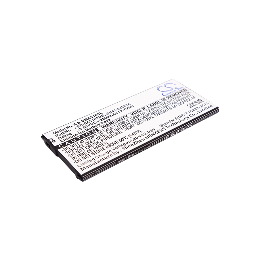 Battery Replaces EB-BA510ABE