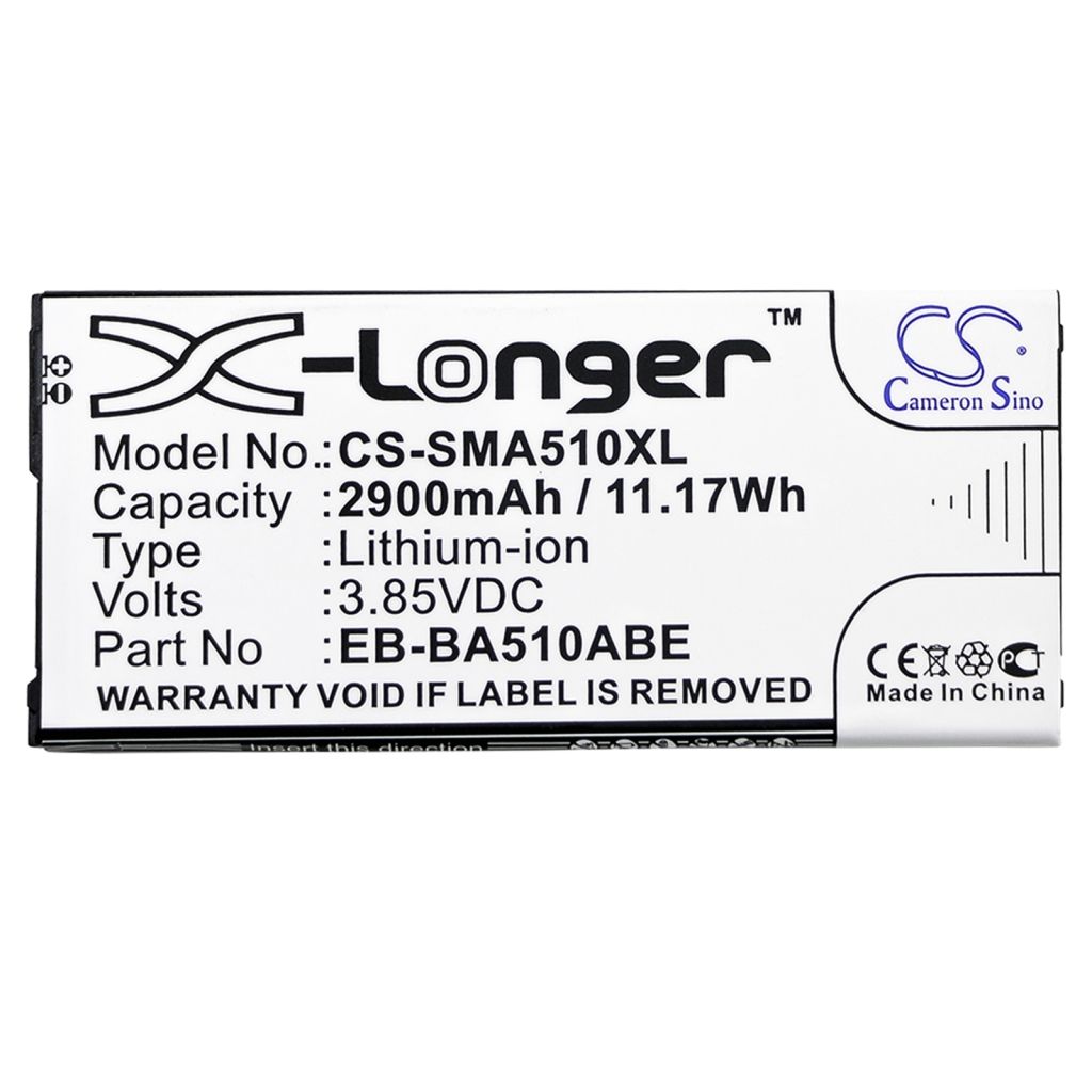 Battery Replaces EB-BA510ABE
