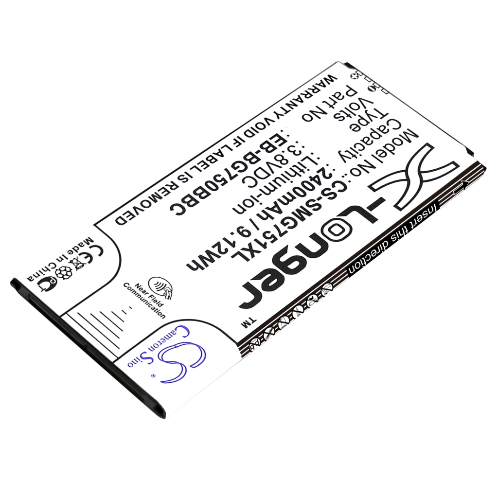 Battery Replaces EB-BG750BBC