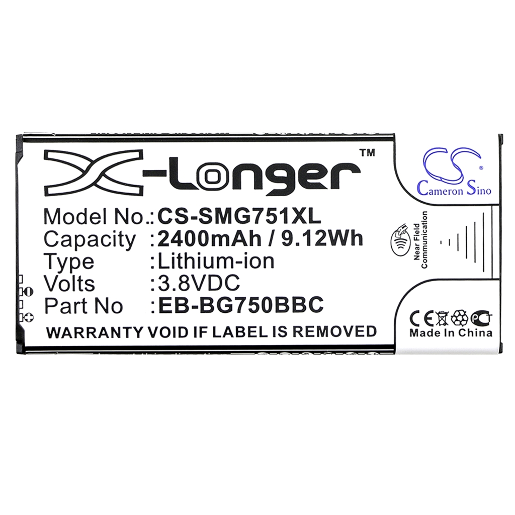 Battery Replaces EB-BG750BBC